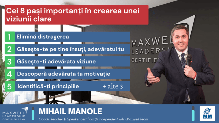 Cei 8 pași importanți &icirc;n crearea unei viziunii clare