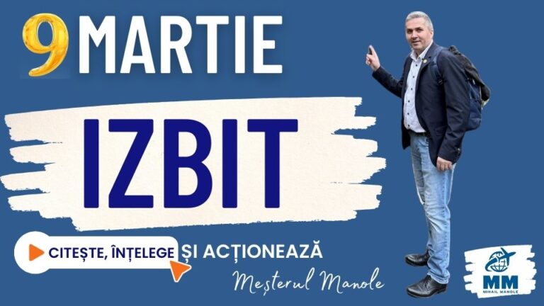 9 MARTIE &ndash; IZBIT