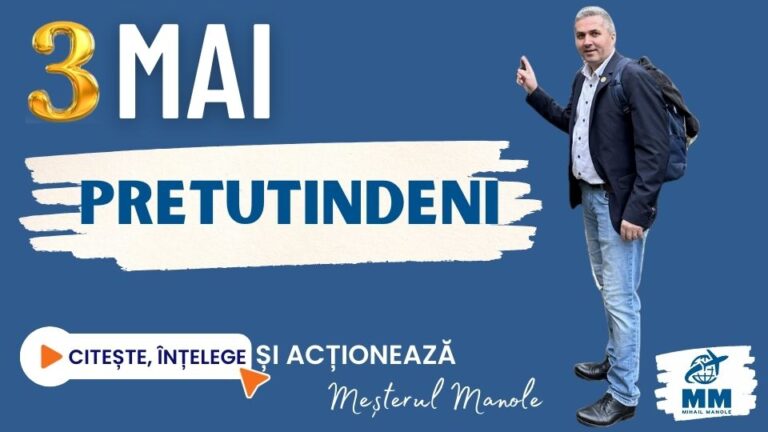 3 MAI &ndash; PRETUTINDENI